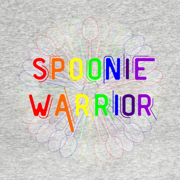 Rainbow Spoonie Warrior by WonkeyCreations